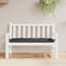 vidaXL - Tuinbankkussen - 120x50x7 - cm - oxford - stof - antracietkleurig