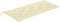 vidaXL - Tuinbankkussen - 120x50x7 - cm - oxford - stof - crèmekleurig