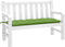 vidaXL - Tuinbankkussen - 120x50x7 - cm - stof - gemêleerd - groen