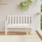 vidaXL - Tuinbankkussen - 120x50x7 - cm - stof - gemêleerd - crèmekleurig