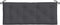 vidaXL - Tuinbankkussen - 120x50x7 - cm - stof - gemêleerd - antracietkleurig
