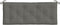 vidaXL - Tuinbankkussen - 120x50x7 - cm - stof - gemêleerd - donkergrijs