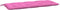 vidaXL - Tuinbankkussen - 120x50x7 - cm - stof - roze