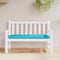 vidaXL - Tuinbankkussen - 120x50x7 - cm - stof - turquoise