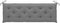 vidaXL - Tuinbankkussen - 150x(50+50)x7 - cm - oxford - stof - grijs