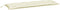 vidaXL - Tuinbankkussen - 150x(50+50)x7 - cm - oxford - stof - crèmewit
