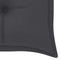 vidaXL - Tuinbankkussen - 150x(50+50)x7 - cm - oxford - stof - antracietkleurig