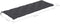vidaXL - Tuinbankkussen - 150x(50+50)x7 - cm - oxford - stof - antracietkleurig