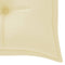 vidaXL - Tuinbankkussen - 150x(50+50)x7 - cm - oxford - stof - crèmewit