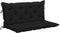 vidaXL - Tuinbankkussen - 150x(50+50)x7 - cm - oxford - stof - antracietkleurig