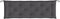 vidaXL - Tuinbankkussen - 150x(50+50)x7 - cm - oxford - stof - antracietkleurig