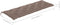 vidaXL - Tuinbankkussen - 150x(50+50)x7 - cm - oxford - stof - taupe
