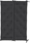 vidaXL - Tuinbankkussen - 150x(50+50)x7 - cm - oxford - stof - zwart
