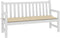 vidaXL - Tuinbankkussen - 150x50x3 - cm - oxford - stof - beige