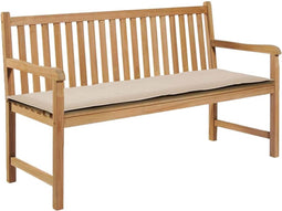 vidaXL - Tuinbankkussen - 150x50x3 - cm - oxford - stof - crèmekleurig