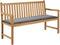 vidaXL - Tuinbankkussen - 150x50x3 - cm - oxford - stof - grijs