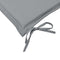 vidaXL - Tuinbankkussen - 150x50x3 - cm - oxford - stof - grijs