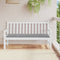 vidaXL - Tuinbankkussen - 150x50x3 - cm - oxford - stof - grijs