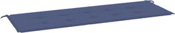 vidaXL - Tuinbankkussen - 150x50x3 - cm - oxford - stof - marineblauw