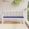 vidaXL - Tuinbankkussen - 150x50x3 - cm - oxford - stof - marineblauw