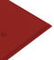 vidaXL - Tuinbankkussen - 150x50x3 - cm - oxford - stof - rood