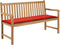 vidaXL - Tuinbankkussen - 150x50x3 - cm - oxford - stof - rood