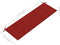 vidaXL - Tuinbankkussen - 150x50x3 - cm - oxford - stof - rood