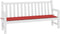 vidaXL - Tuinbankkussen - 150x50x3 - cm - oxford - stof - rood