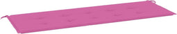 vidaXL - Tuinbankkussen - 150x50x3 - cm - oxford - stof - roze