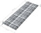 vidaXL - Tuinbankkussen - 150x50x3 - cm - oxford - stof - ruitpatroon - grijs
