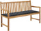 vidaXL - Tuinbankkussen - 150x50x3 - cm - oxford - stof - antracietkleurig