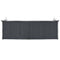 vidaXL - Tuinbankkussen - 150x50x3 - cm - oxford - stof - antracietkleurig