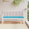 vidaXL - Tuinbankkussen - 150x50x3 - cm - oxford - stof - turquoise