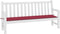 vidaXL - Tuinbankkussen - 150x50x3 - cm - oxford - stof - wijnrood
