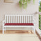 vidaXL - Tuinbankkussen - 150x50x3 - cm - oxford - stof - wijnrood