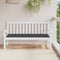 vidaXL - Tuinbankkussen - 150x50x3 - cm - oxford - stof - zwart