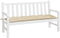 vidaXL - Tuinbankkussen - 150x50x7 - cm - oxford - stof - beige