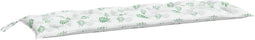 vidaXL - Tuinbankkussen - 150x50x7 - cm - oxford - stof - bladpatroon