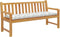 vidaXL - Tuinbankkussen - 150x50x7 - cm - oxford - stof - bladpatroon