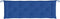 vidaXL - Tuinbankkussen - 150x50x7 - cm - oxford - stof - blauw