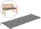 vidaXL - Tuinbankkussen - 150x50x7 - cm - oxford - stof - grijs