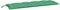vidaXL - Tuinbankkussen - 150x50x7 - cm - oxford - stof - groen
