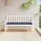 vidaXL - Tuinbankkussen - 150x50x7 - cm - oxford - stof - marineblauw