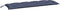 vidaXL - Tuinbankkussen - 150x50x7 - cm - oxford - stof - marineblauw