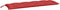 vidaXL - Tuinbankkussen - 150x50x7 - cm - oxford - stof - rood
