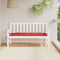 vidaXL - Tuinbankkussen - 150x50x7 - cm - oxford - stof - rood