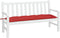 vidaXL - Tuinbankkussen - 150x50x7 - cm - oxford - stof - rood