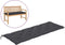 vidaXL - Tuinbankkussen - 150x50x7 - cm - oxford - stof - antracietkleurig