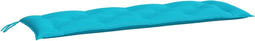 vidaXL - Tuinbankkussen - 150x50x7 - cm - oxford - stof - turquoise