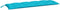 vidaXL - Tuinbankkussen - 150x50x7 - cm - oxford - stof - turquoise